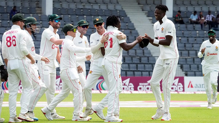Muzarabani takes nine as Zimbabwe celebrate Bangladesh first Test win